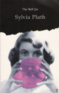 book cover, The Bell Jar by Sylvia Plath